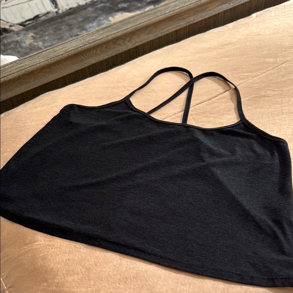 Beyond yoga Black Women's Strappy Top